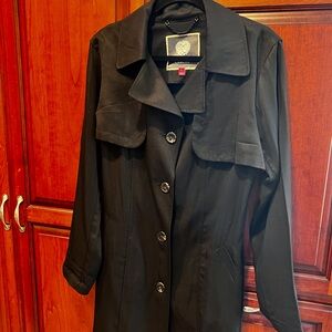 Vince Camuto Black Trench Coat